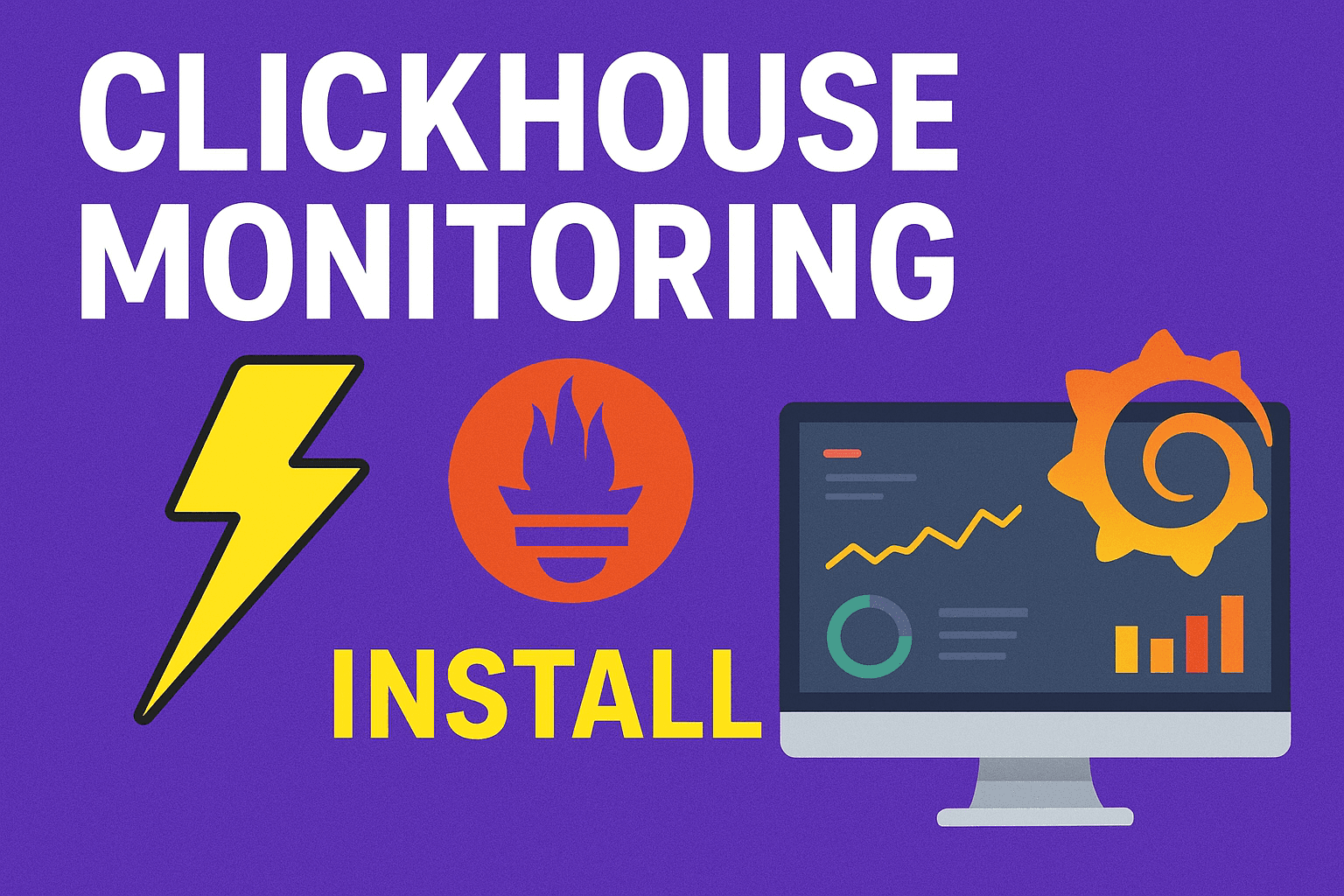 š ClickHouse Setup with Prometheus and Grafana Monitoring